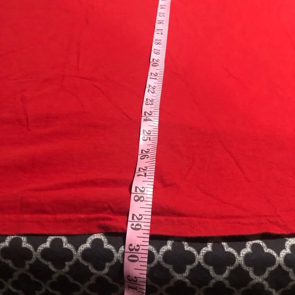 Polo Jeans Co. Ralph Lauren Mens 2XL Long Sleeve Red Graphic T-Shirt Y2K N20